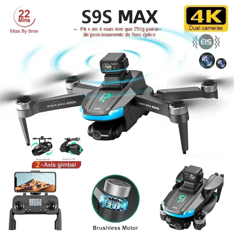 Drone Camera Lens - НОВЫЙ S9S MAX MINI Drone 4K