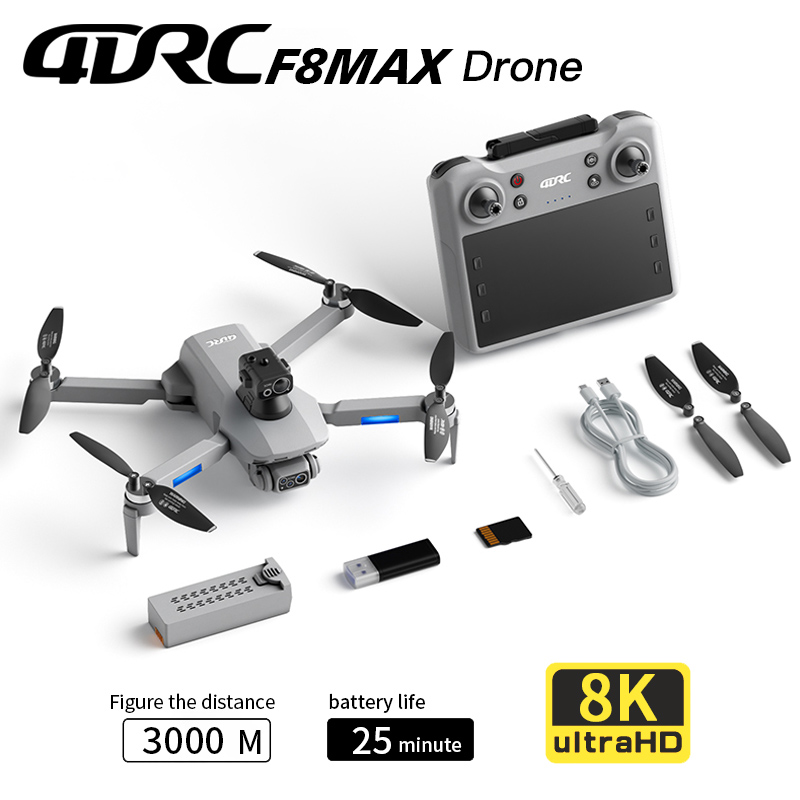 Drone Camera Professional - F8 MAX GPS Дрон Профессиональная камера
