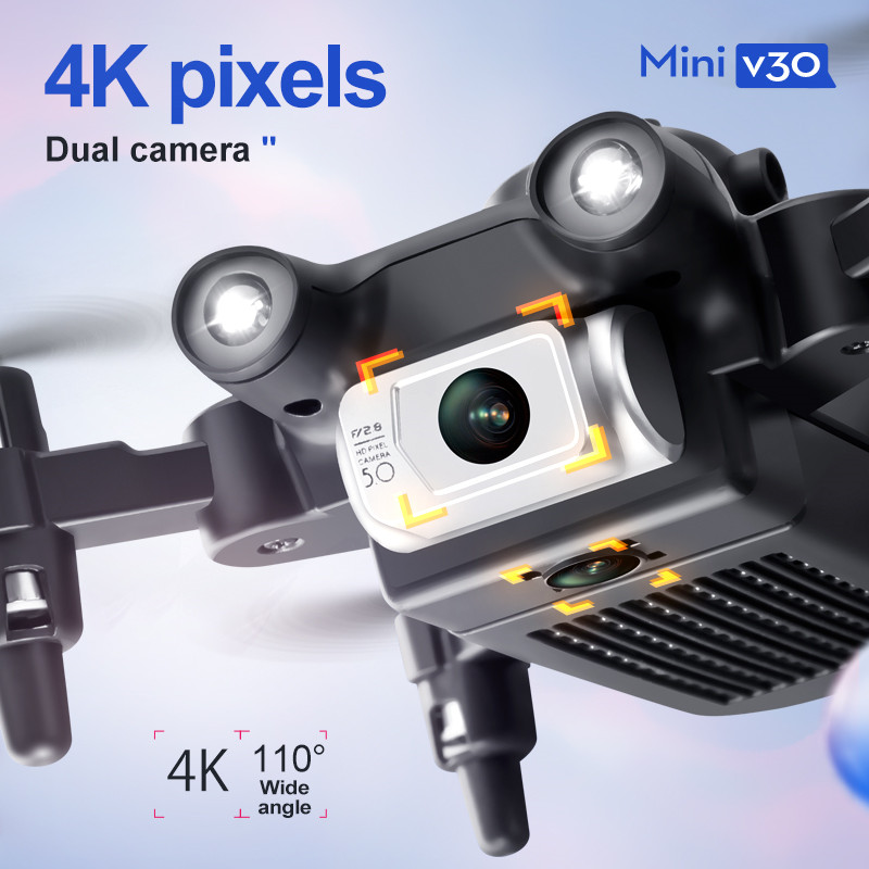 Мини V30 WiFi FPV Дрон с двойн – обзор и цена Drone Camera Lens