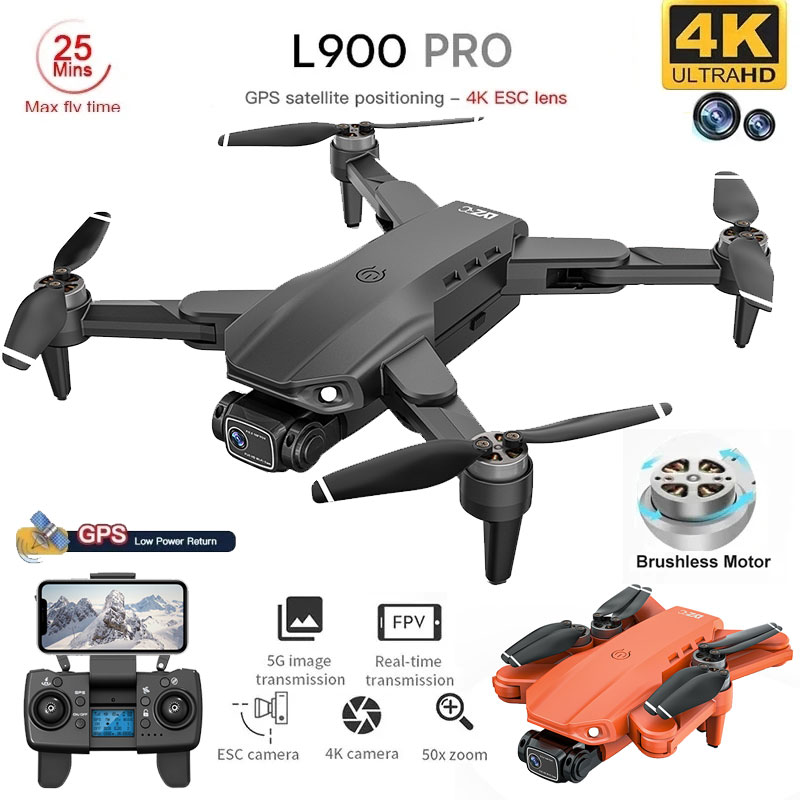 Квадрокоптер L900 Pro складной – обзор и цена Drone Camera Professional
