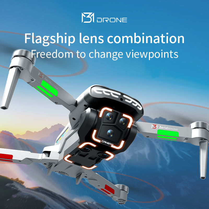 Профессиональный дрон M3, 4K H – обзор и цена Drone Camera Professional