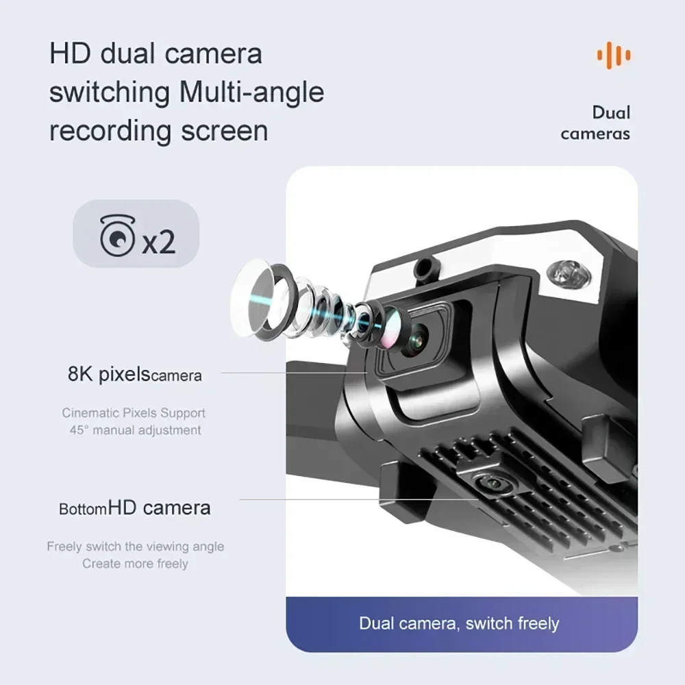 Дрон G6 Pro с двойной камерой  – обзор и цена Drone Camera Professional