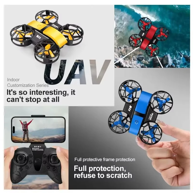 Мини-дрон D12 с камерой 4K, пр – обзор и цена Drone Camera Mount